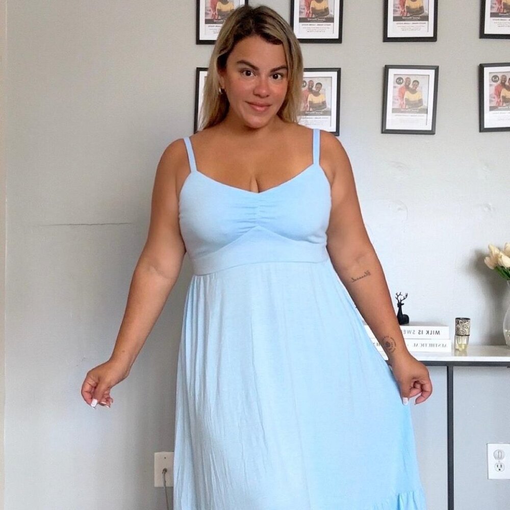 Light Blue Maxi Dress